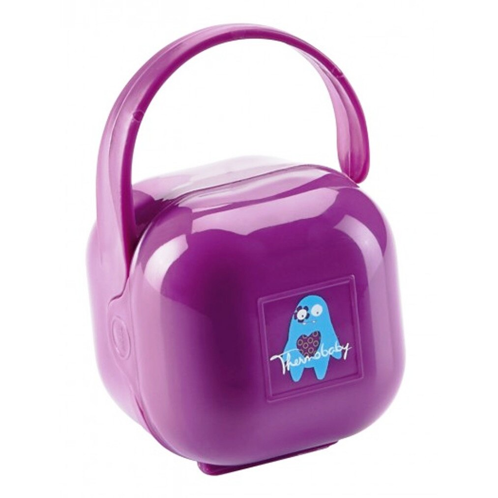 Cutie portabila pentru suzeta Purple Thermobaby