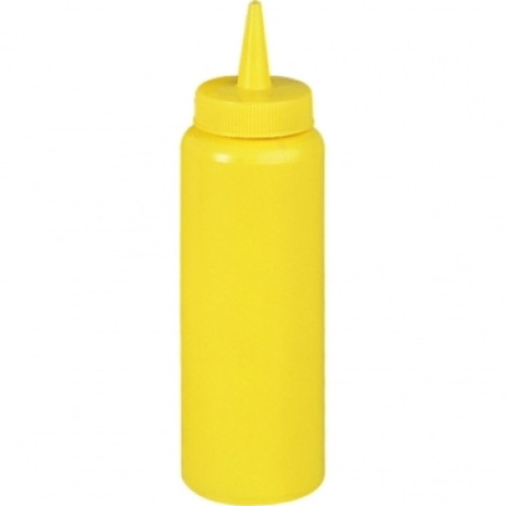 Dispenser pentru sosuri 0,35 Lit, culoare galbena, Saporoso