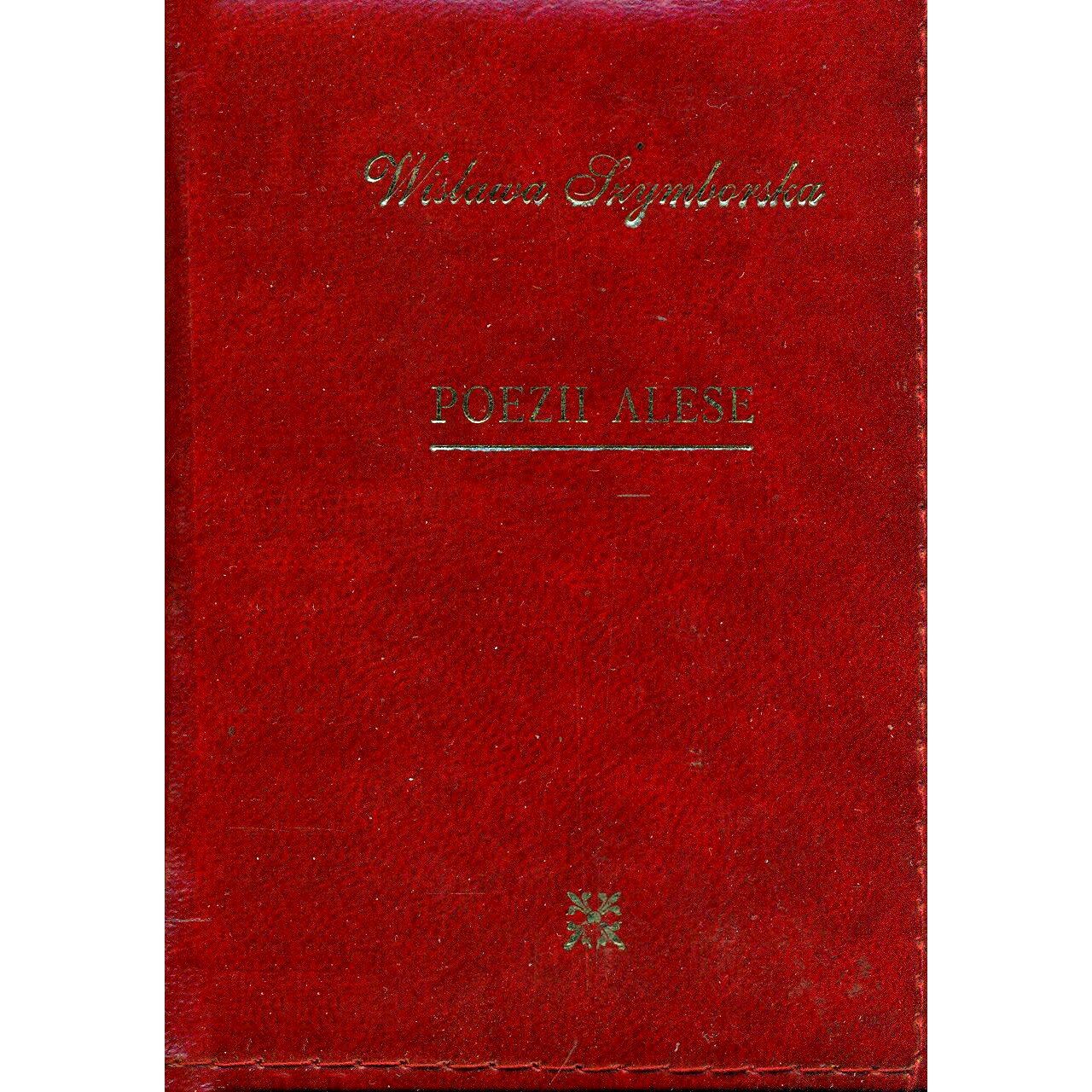 Poezii alese - Szymborska Wislawa