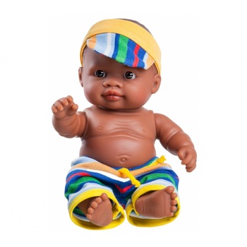 Bebelus Emeka cu miros de vanilie, 22 cm - Paola Reina Bebelus Emeka cu miros de vanilie, 22 cm - Paola Reina