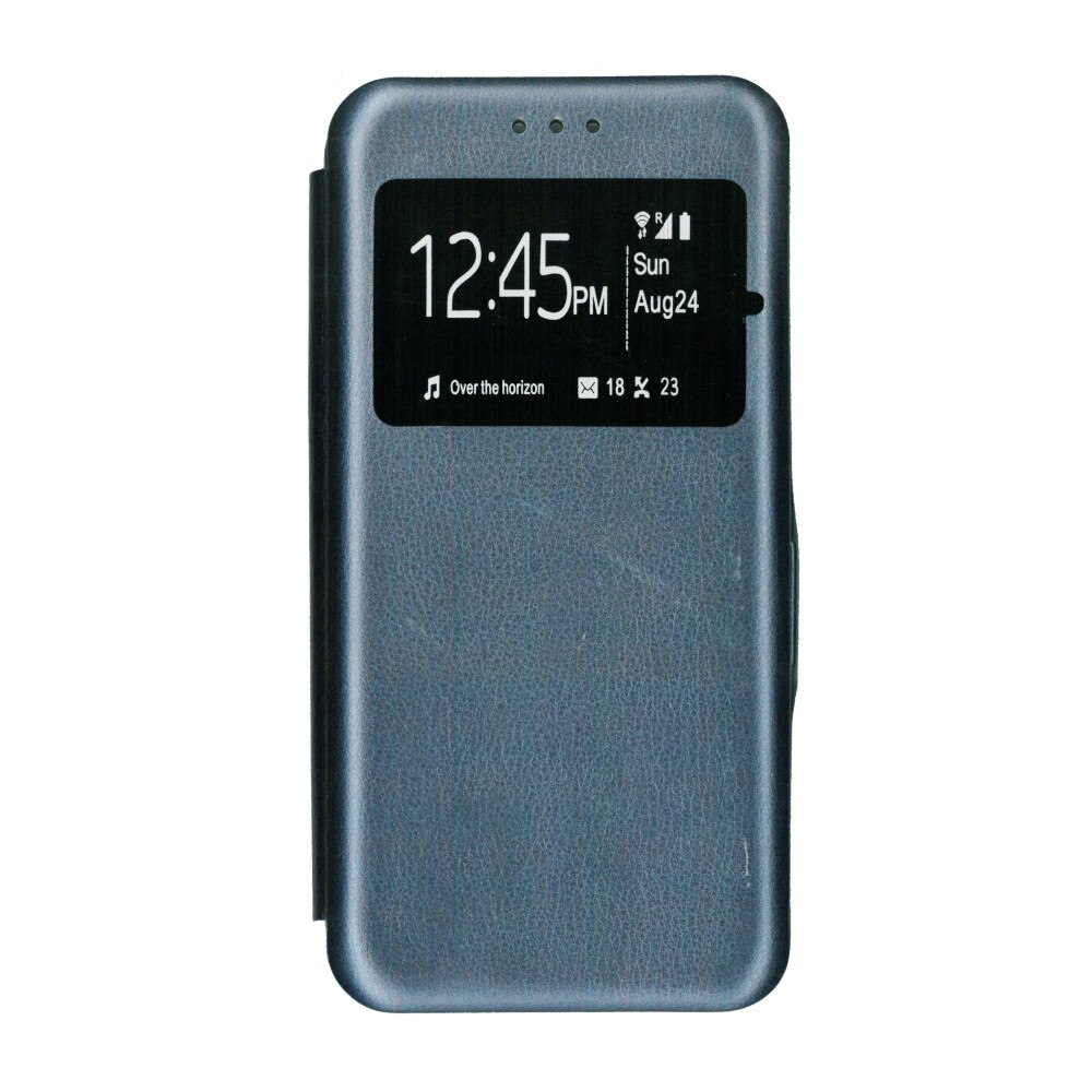 Husa de protectie tip carte, EuroCELL 360 window, pentru Samsung Galaxy S10e , Albastru