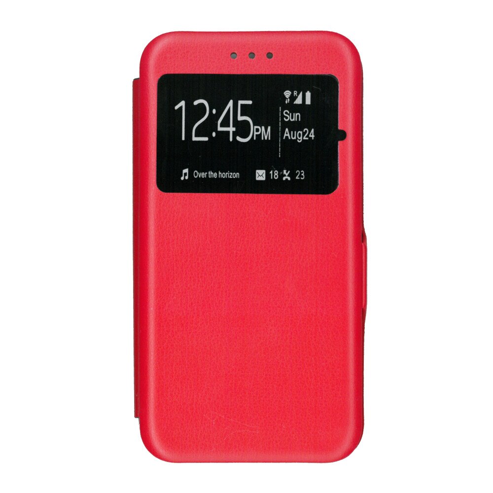 Husa de protectie tip carte, EuroCELL 360 de grade, pentru Samsung Galaxy S10e , Rosu