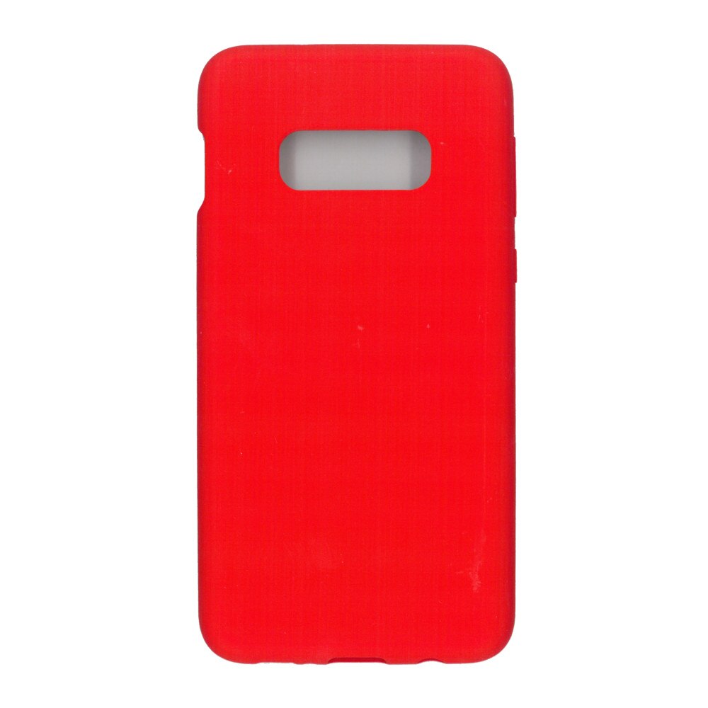 Husa din silicon mat cu interior de microfibra, Nillkin Flex, pentru Samsung Galaxy S10e ,Rosu