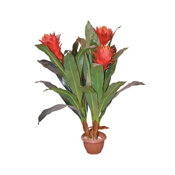 Guzmania Artificiala, Baron, Rosu, 80cm Guzmania Artificiala, Baron, Rosu, 80cm