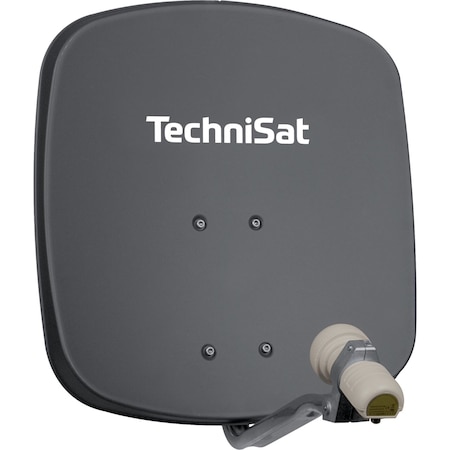 Antena Satelit Technisat DigiDish 45, 45 cm, aluminiu, Gri