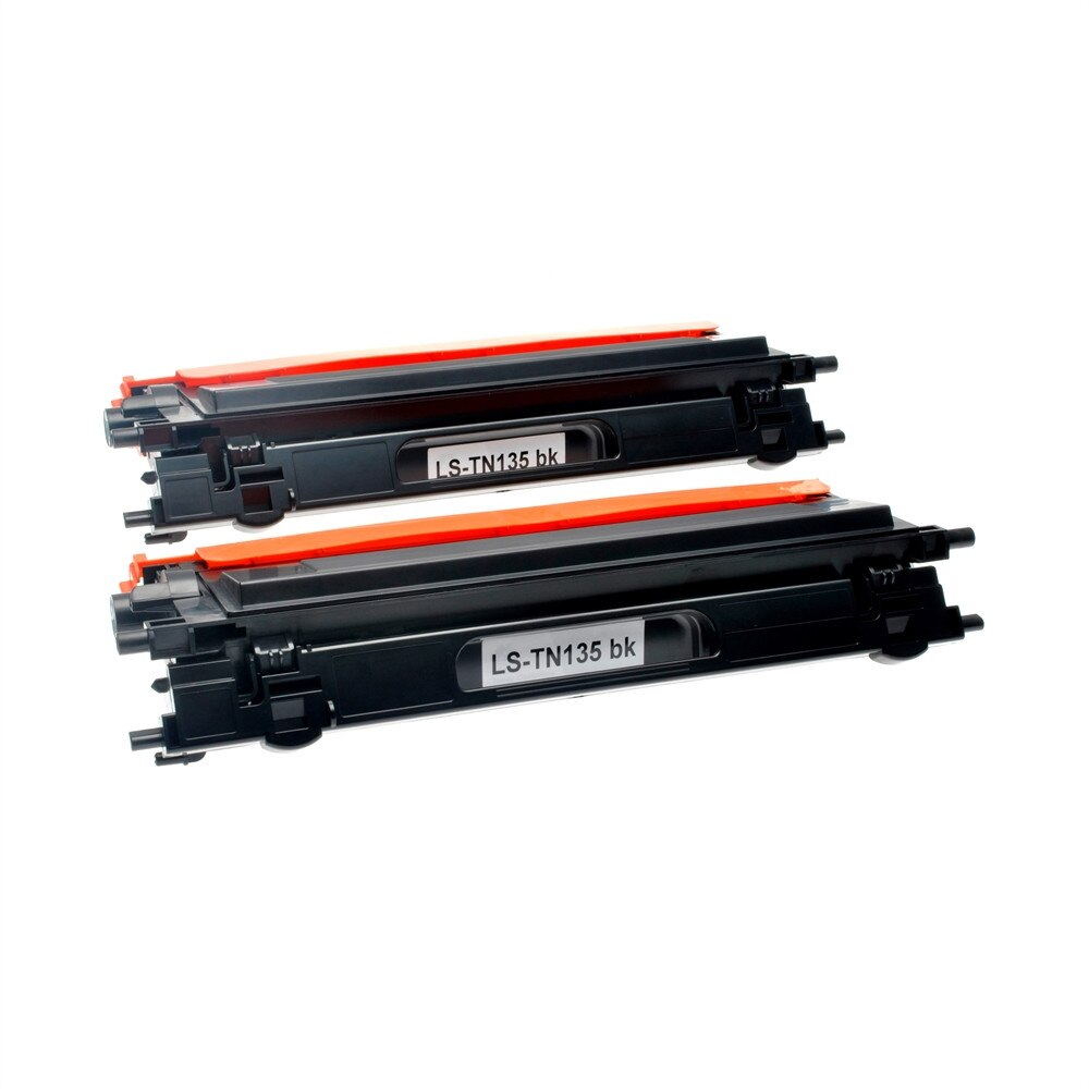 Set 2 Cartuse Compatibile TN-135 Black 10000Pag. pentru Brother DCP-9040CN/DCP-9042CDN/DCP-9042CN/DCP-9045 CDN / HL-4040 CDNLT / HL-4050 CDN ,HL-4050 CDNLT,HL-4070 CDWMFC-9440 CDW,MFC-9440 CN,9445 CDN ,9450 CDN , MFC9450 CN, MFC9450,9840 CDW
