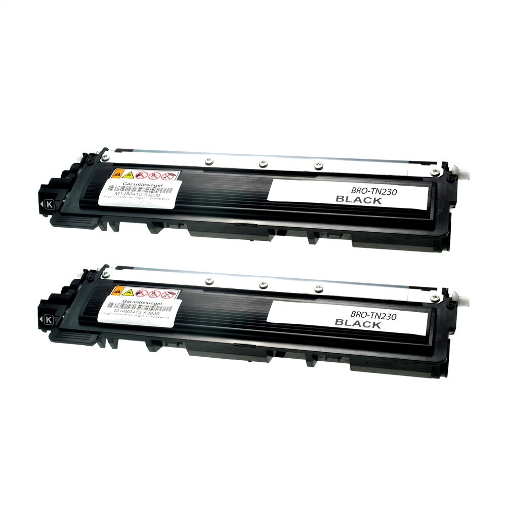 Set 2 Cartuse Compatibile Black 2x 2.200 Pag.TN-230 pentru Brother HL-3040 CN, HL-3070 CW, MFC-9120 CN, MFC-9320 CW, HL-3070 CN, DCP-9010 CN, MFC-9125 CN, MFC-9325 CW, HL-3045 CN, HL-3075 CW