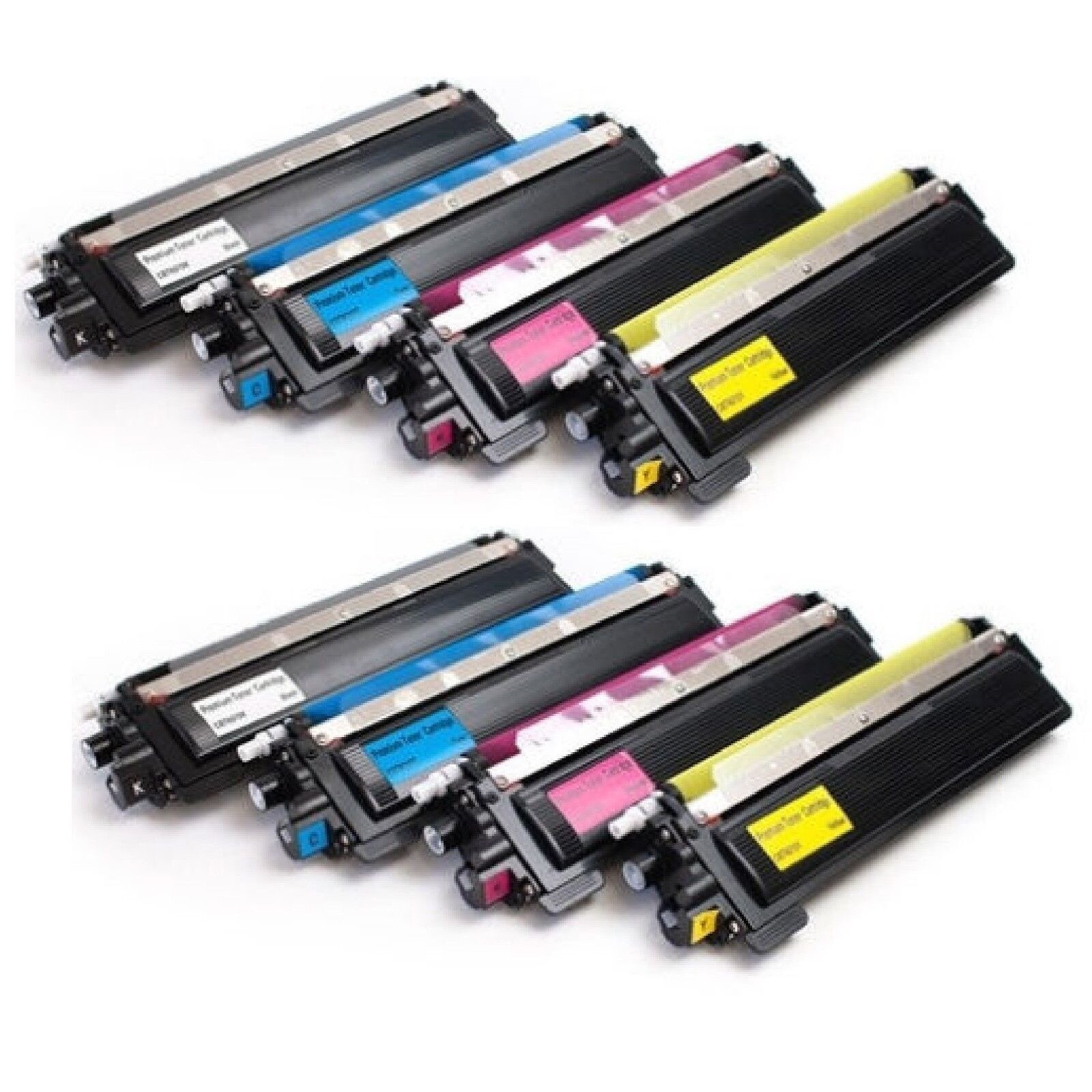 Set 8 Cartuse Compatibile TN-230 2BK/2C/2M/2Y pentru Brother HL-3040 CN, HL-3070 CW, MFC-9120 CN, MFC-9320 CW, HL-3070 CN, DCP-9010 CN, MFC-9125 CN, MFC-9325 CW, HL-3045 CN, HL-3075 CW