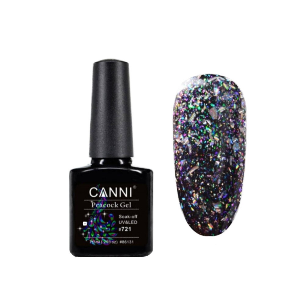 Oja Semipermanenta Coada de Paun, 721, Canni, 7.3 ml