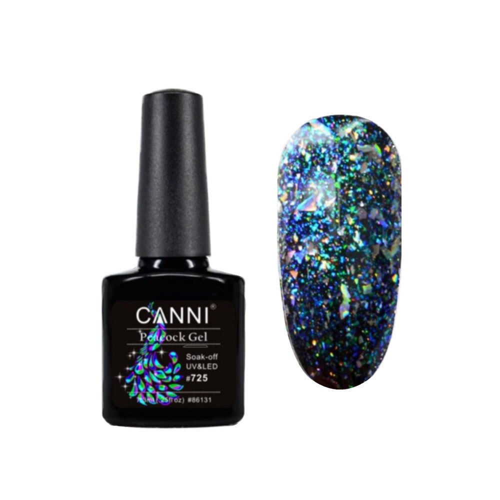 Oja Semipermanenta Coada de Paun, 725, Canni, 7.3 ml