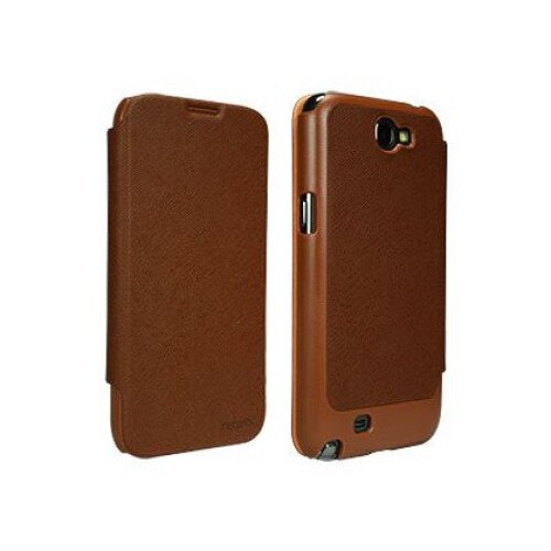 Husa Mercury Fancy Flip iPhone 5/5S Brown Blister