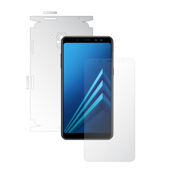 Samsung Galaxy A8+ Plus (2018) - Invisible Skinz UHD AutoRegeneranta - 360 Cut - Folie Protectie Siliconica Ultra-Clear pentru Ecran,Carcasa Spate si Laterale, Skin Adeziv Transparent Full Body Cover Edge to Edge Samsung Galaxy A8+ Plus (2018) - Invisible Skinz UHD AutoRegeneranta - 360 Cut - Folie Protectie Siliconica Ultra-Clear pentru Ecran,Carcasa Spate si Laterale, Skin Adeziv Transparent Full Body Cover Edge to Edge