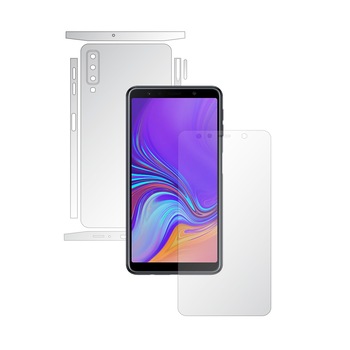 Samsung Galaxy A7 (2018) - Invisible Skinz UHD AutoRegeneranta - Split Cut - Folie Protectie Siliconica Ultra-Clear pentru Ecran,Carcasa Spate si Laterale, Skin Adeziv Transparent Full Body Cover Edge to Edge Samsung Galaxy A7 (2018) - Invisible Skinz UHD AutoRegeneranta - Split Cut - Folie Protectie Siliconica Ultra-Clear pentru Ecran,Carcasa Spate si Laterale, Skin Adeziv Transparent Full Body Cover Edge to Edge