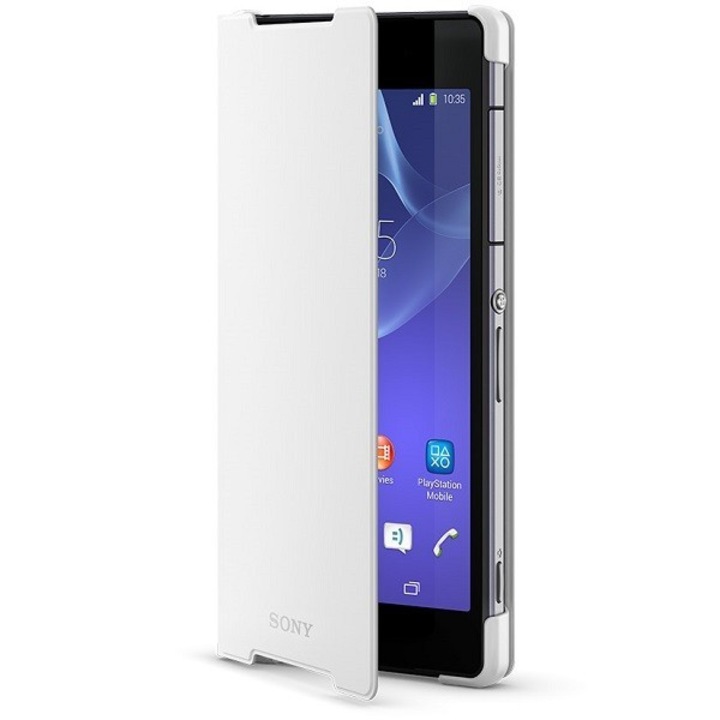 Sony SCR10 Style Cover Stand Xperia Z2, Бял