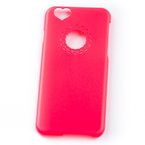 Husa Iphone 6, Roz Sweet Heart, Plastic
