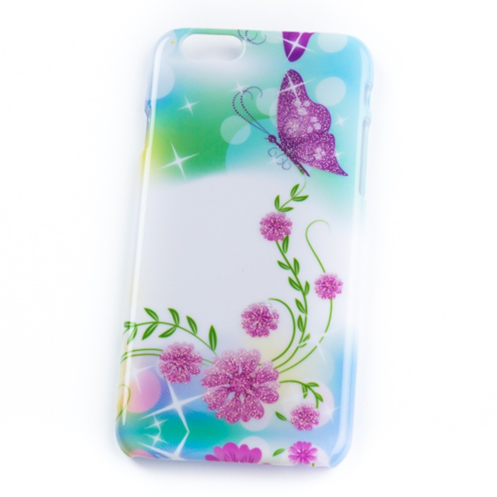 Кейс за iPhone 6, Spring Butterfly, Пластмасов