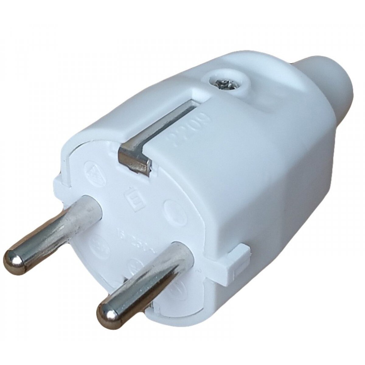 Stecher Cauciuc Cp Alb Ip20