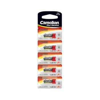 Baterie alcalina LR1, N, 1,5V, Camelion Plus Alkaline, blister 5 baterii Baterie alcalina LR1, N, 1,5V, Camelion Plus Alkaline, blister 5 baterii