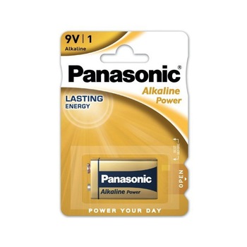 Baterie alcalina 9V, 6LF22, Panasonic Alkaline Power, blister 1 baterie Baterie alcalina 9V, 6LF22, Panasonic Alkaline Power, blister 1 baterie