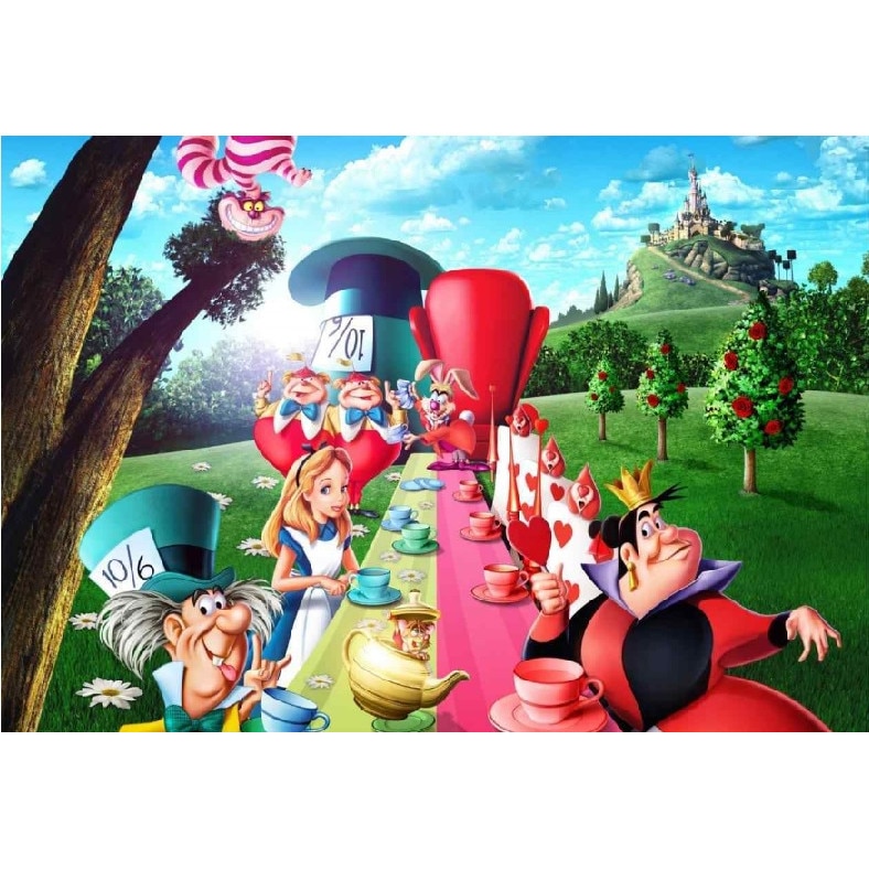 Autocolant Alice in Tara minunilor, 220 x 135 cm