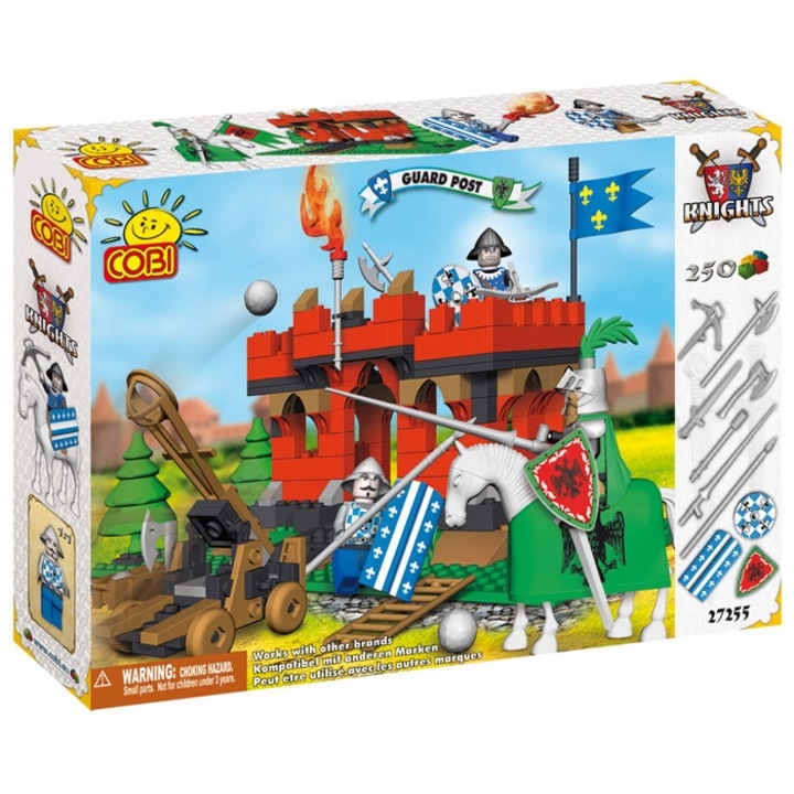COBI® építőkészlet őrszolgálat, Knights, 250 db