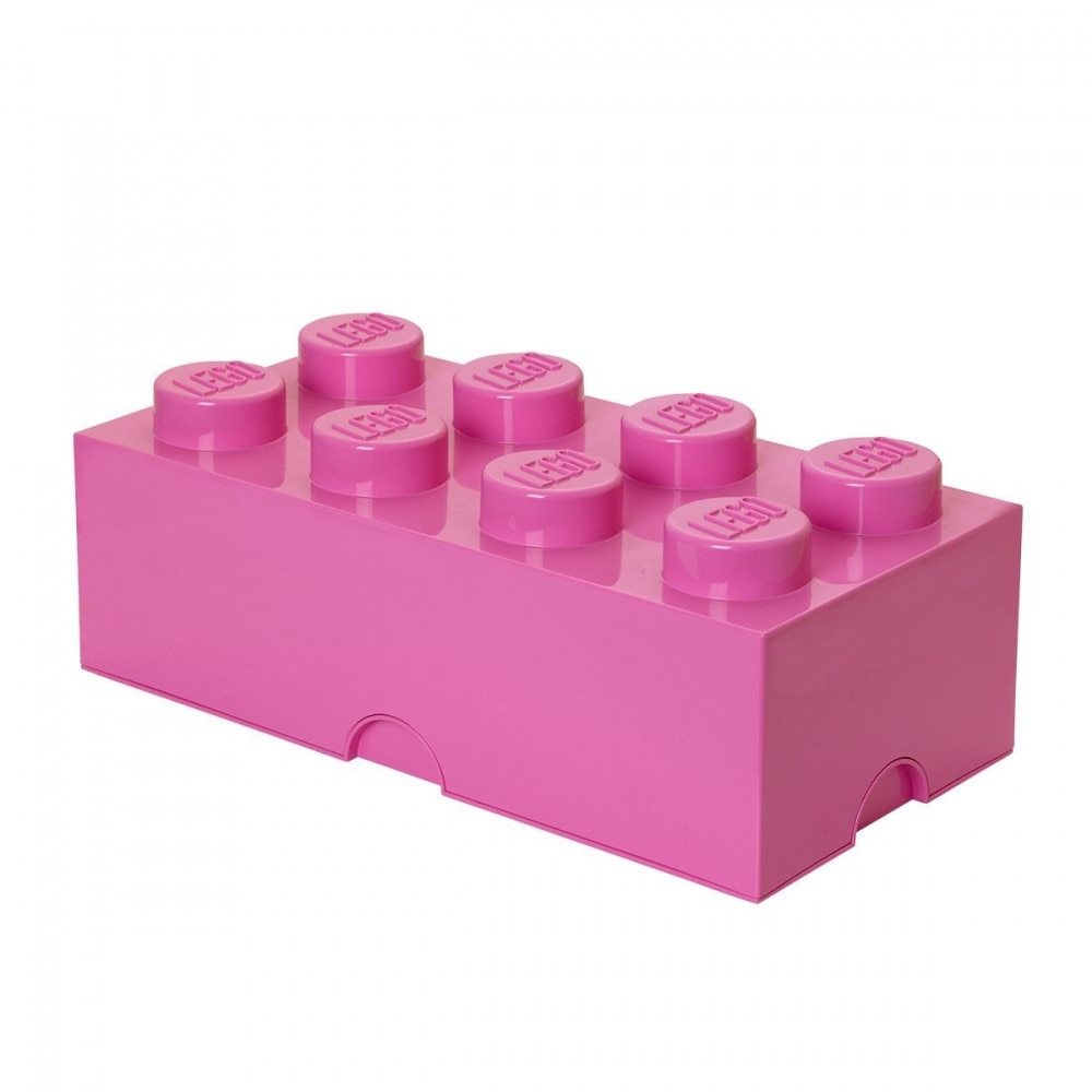 Supersonic speed make worse advertise Cutie depozitare LEGO, Brick 8, roz - eMAG.ro