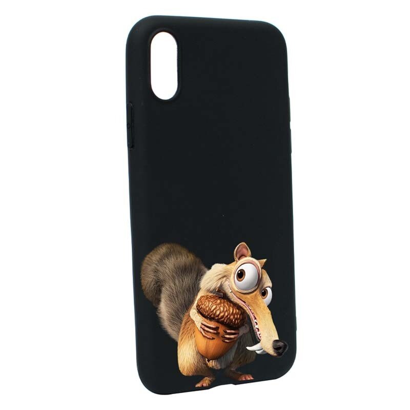 Husa Apple iPhone XS Max, Silicon, Ice Age Nutty B23