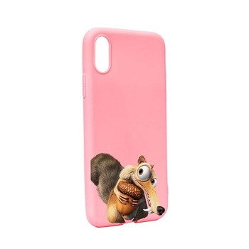 Husa Apple iPhone XS Max, Silicon, Ice Age Nutty P23 Husa Apple iPhone XS Max, Silicon, Ice Age Nutty P23