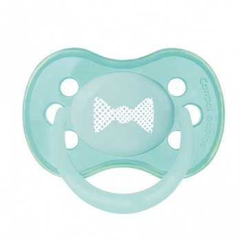 Suzeta silicon simetrica 18 luni +, verde, Canpol 22/418 Suzeta silicon simetrica 18 luni +, verde, Canpol 22/418