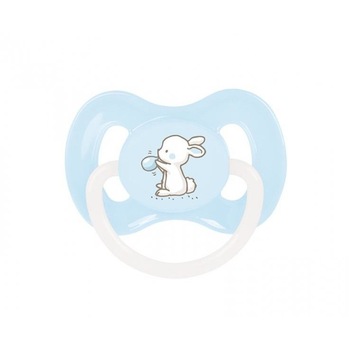 Suzeta silicon simetrica 6-18 luni, albastra, Canpol, 23/266 Suzeta silicon simetrica 6-18 luni, albastra, Canpol, 23/266