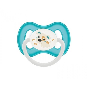 Suzeta silicon simetrica 0-6 luni cu catel, verde, Canpol, 23/268 Suzeta silicon simetrica 0-6 luni cu catel, verde, Canpol, 23/268