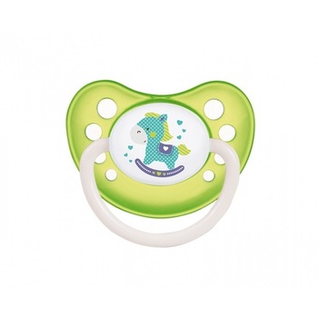 Suzeta latex ortodontica 6-18 luni, verde, Canpol, 23/260 Suzeta latex ortodontica 6-18 luni, verde, Canpol, 23/260