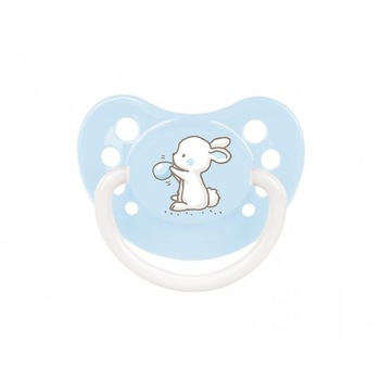 Suzeta silicon ortodontica 18 luni+, albastra, Canpol, 23/264 Suzeta silicon ortodontica 18 luni+, albastra, Canpol, 23/264