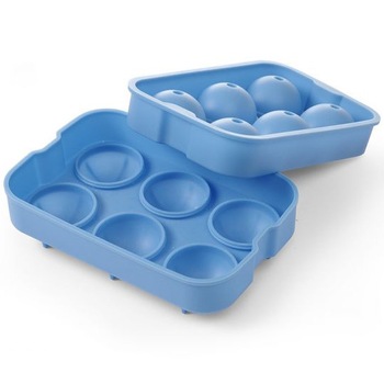 Forma cuburi gheata tip bila, din silicon Hendi, 180x125x(H)50 mm, potrivita si pentru uz profesional Forma cuburi gheata tip bila, din silicon Hendi, 180x125x(H)50 mm, potrivita si pentru uz profesional