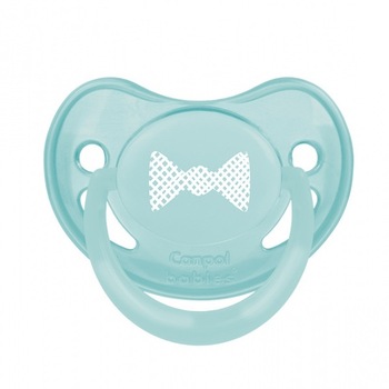 Suzeta silicon ortodontica 0-6 luni, verde, Canpol, 22/419 Suzeta silicon ortodontica 0-6 luni, verde, Canpol, 22/419