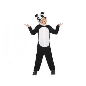 Costum carnaval copii urs Panda, cu gluga, 5-6ani, Funny Party Shop Costum carnaval copii urs Panda, cu gluga, 5-6ani, Funny Party Shop