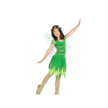 Costum carnaval fete zana verde cu aripi, 5-6ani, Funny Party Shop Costum carnaval fete zana verde cu aripi, 5-6ani, Funny Party Shop