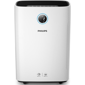 Combi 2-in-1 purificator si umidificator PHILIPS AC2729/50 Series 2000i, 4 trepte de viteza, HEPA, Alb Combi 2-in-1 purificator si umidificator PHILIPS AC2729/50 Series 2000i, 4 trepte de viteza, HEPA, Alb