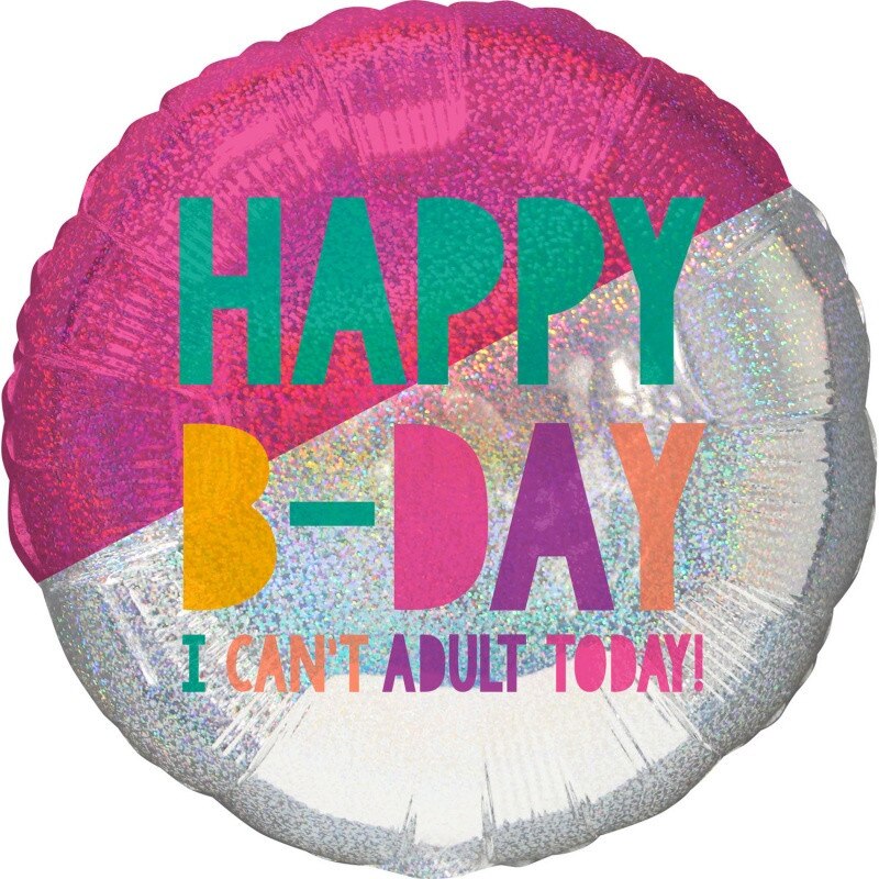 Balon Folie Jumbo Young & Fabulous - 71 cm, Amscan 38558