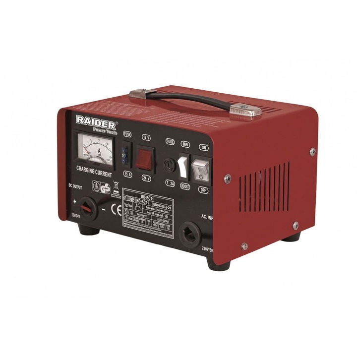 Raider RD-BC11 autó akkumulátor töltő 12/24 V, 9 A