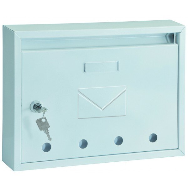 Cutie postala mare HomeDesignMailbox HDM-910-ALB 240x320x60 mm