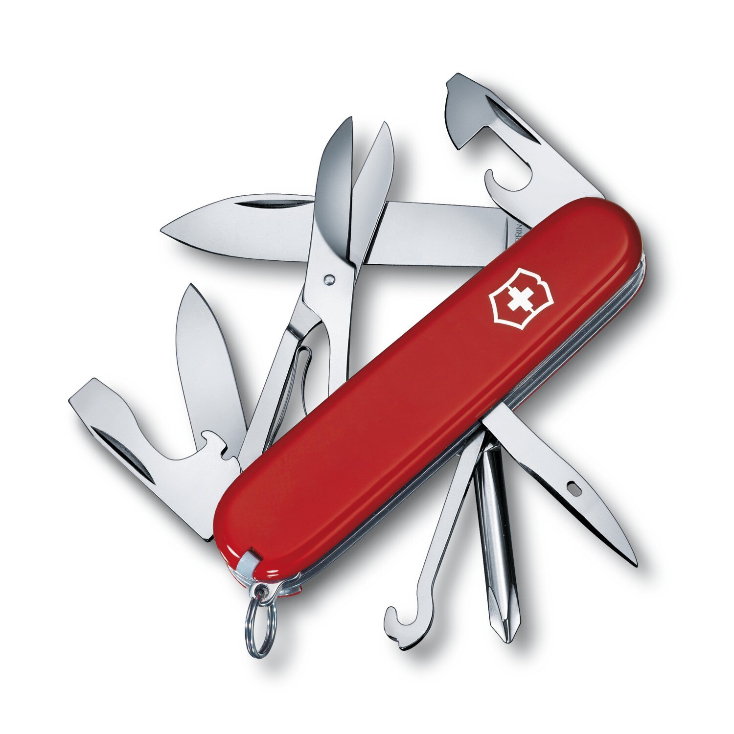Cutit multifunctional de buzunar, Victorinox Super Tinker, rosu