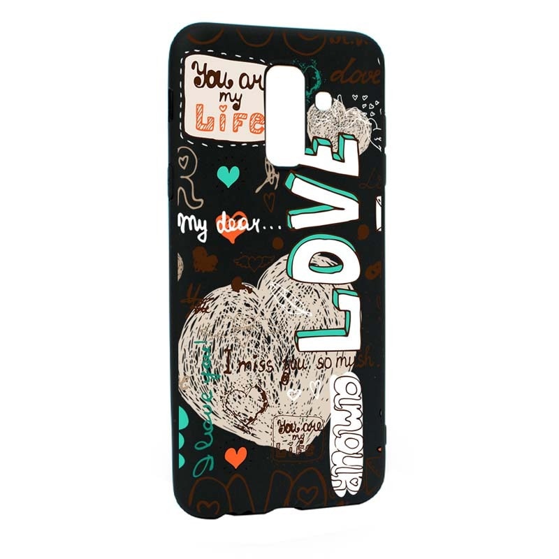 Husa Samsung Galaxy A6 PLUS / Galaxy J8 2018, Silicon, Love February B25