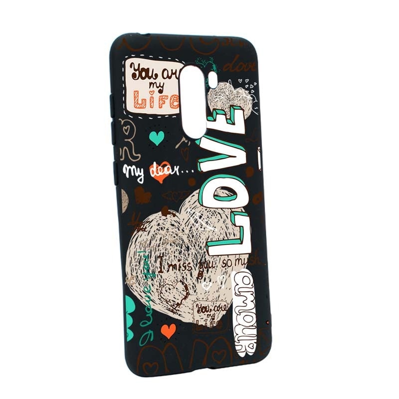 Husa Xiaomi PocoPhone F1, Silicon, Love February B25