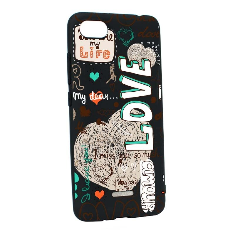 Husa Xiaomi Redmi 6A, Silicon, Love February B25