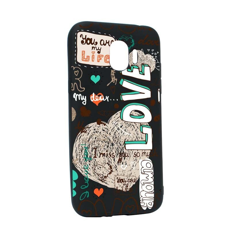 Husa Samsung Galaxy J4 2018, Silicon, Love February B25