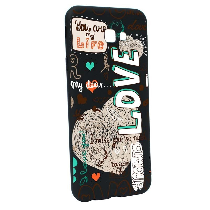 Husa Samsung Galaxy J4 Plus, Silicon, Love February B25