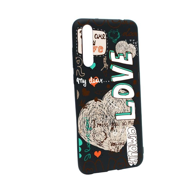 Husa Huawei P20 Pro, Silicon, Love February B25