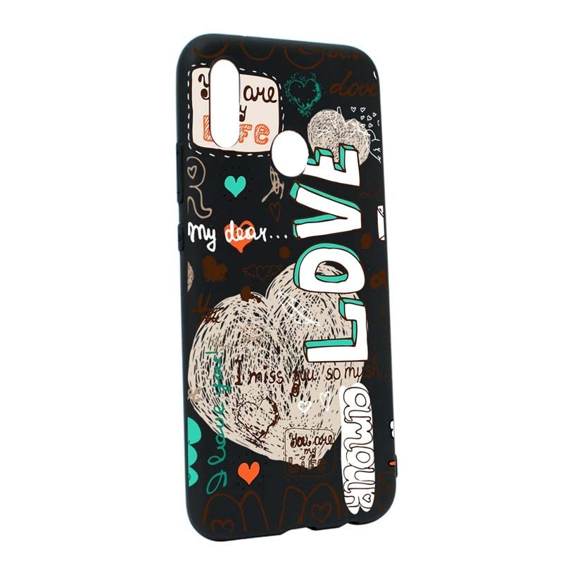 Husa Huawei P20 Lite, Silicon, Love February B25
