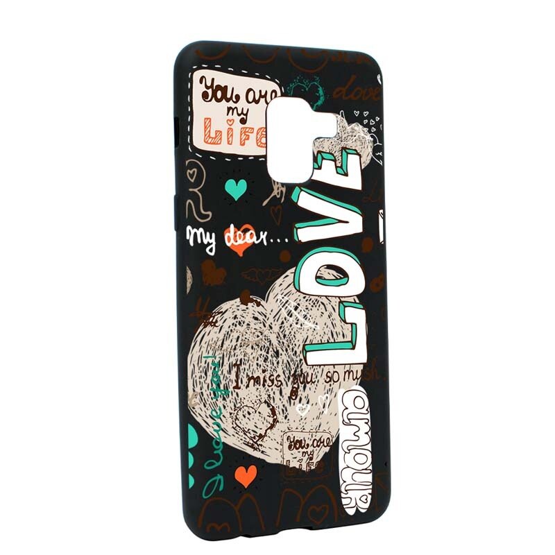 Husa Samsung Galaxy A5 2018, Silicon, Love February B25